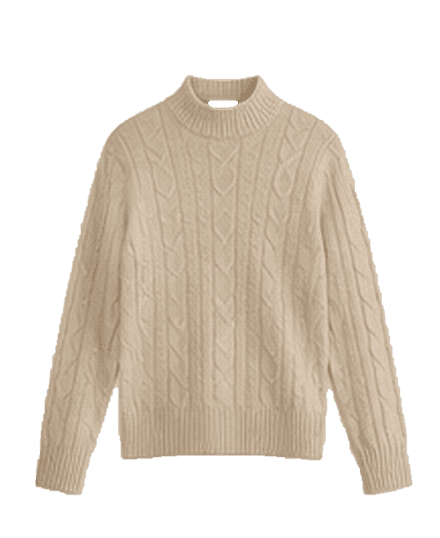 Cable Knit Crew
