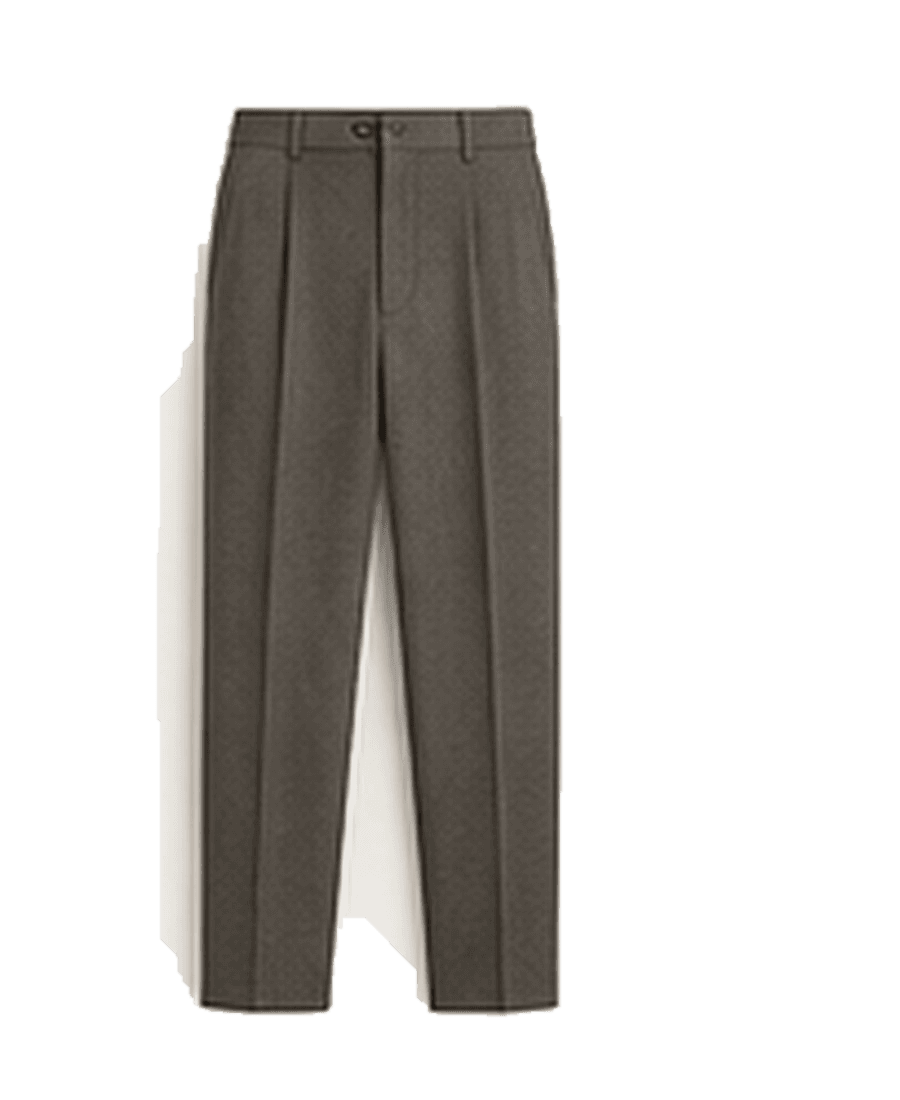 Pleated Tailored Trouser
