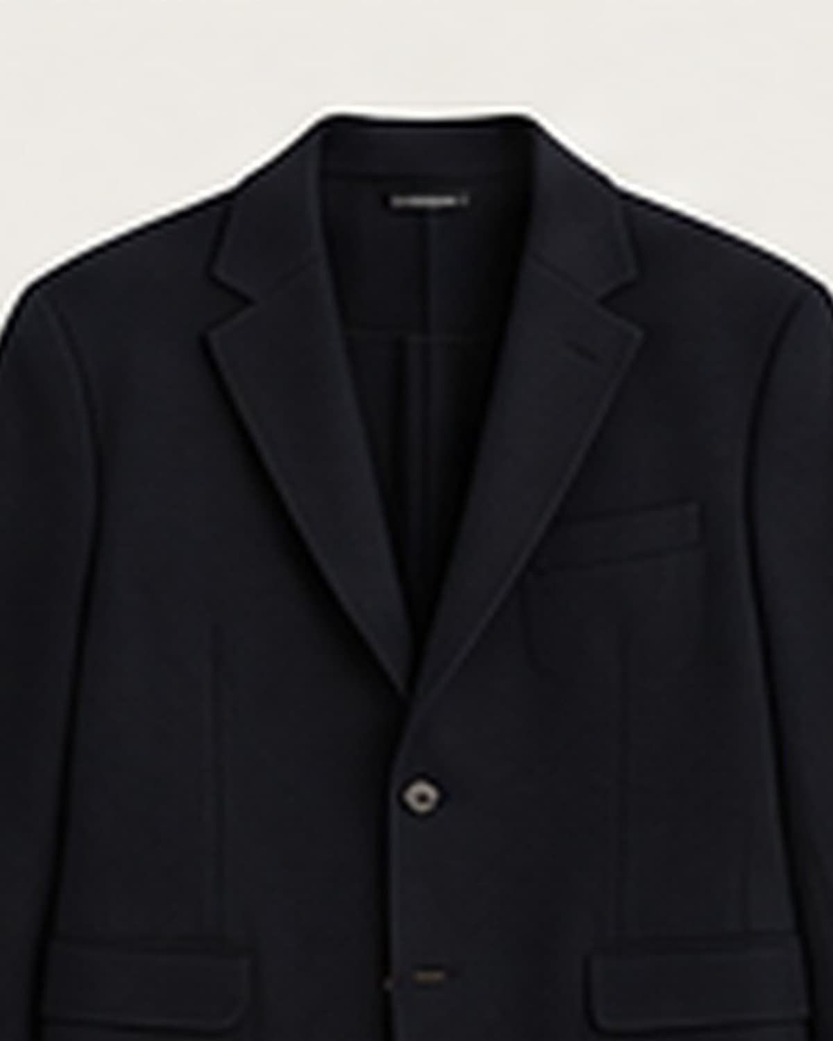 Blazer Noir Sculpté 4