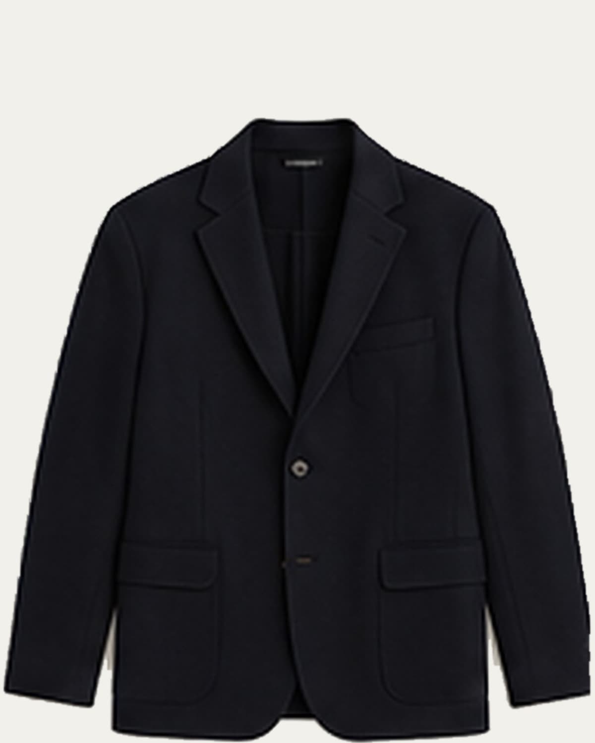 Blazer Noir Sculpté 3