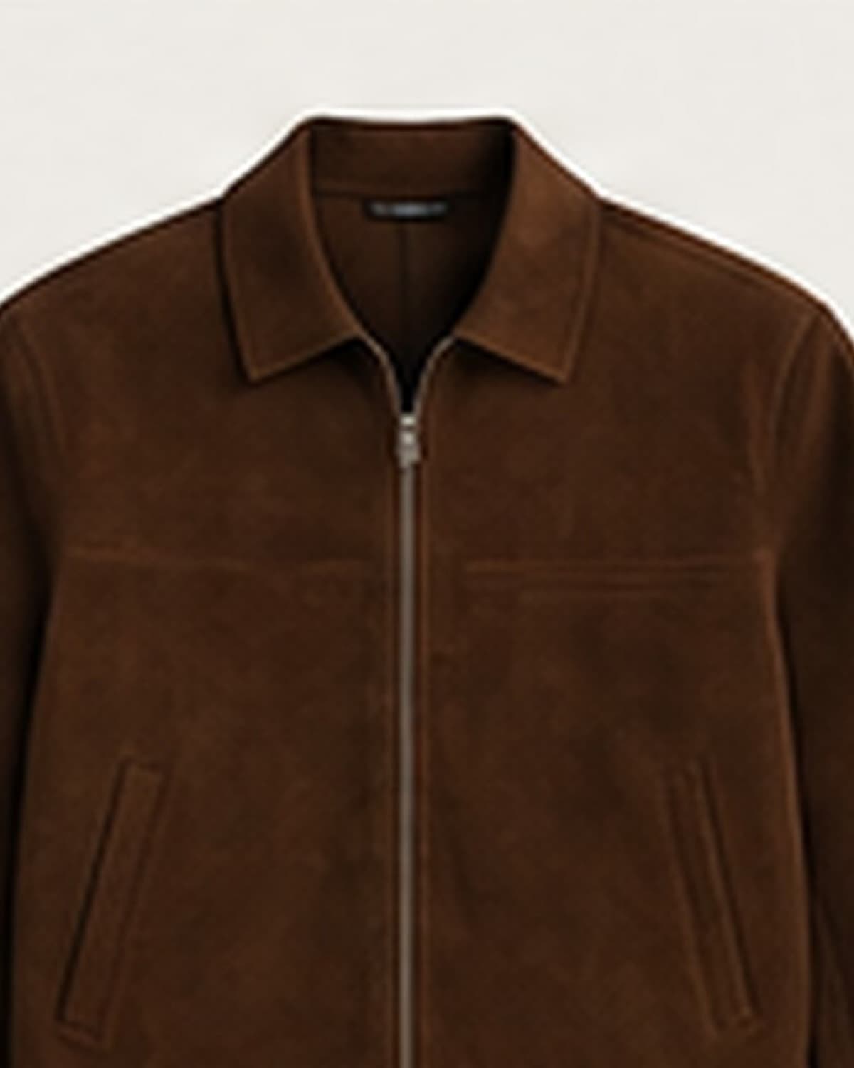 Suede-Effect Bomber 4