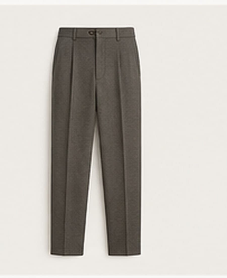 Pantalon Tailleur Plissé 1