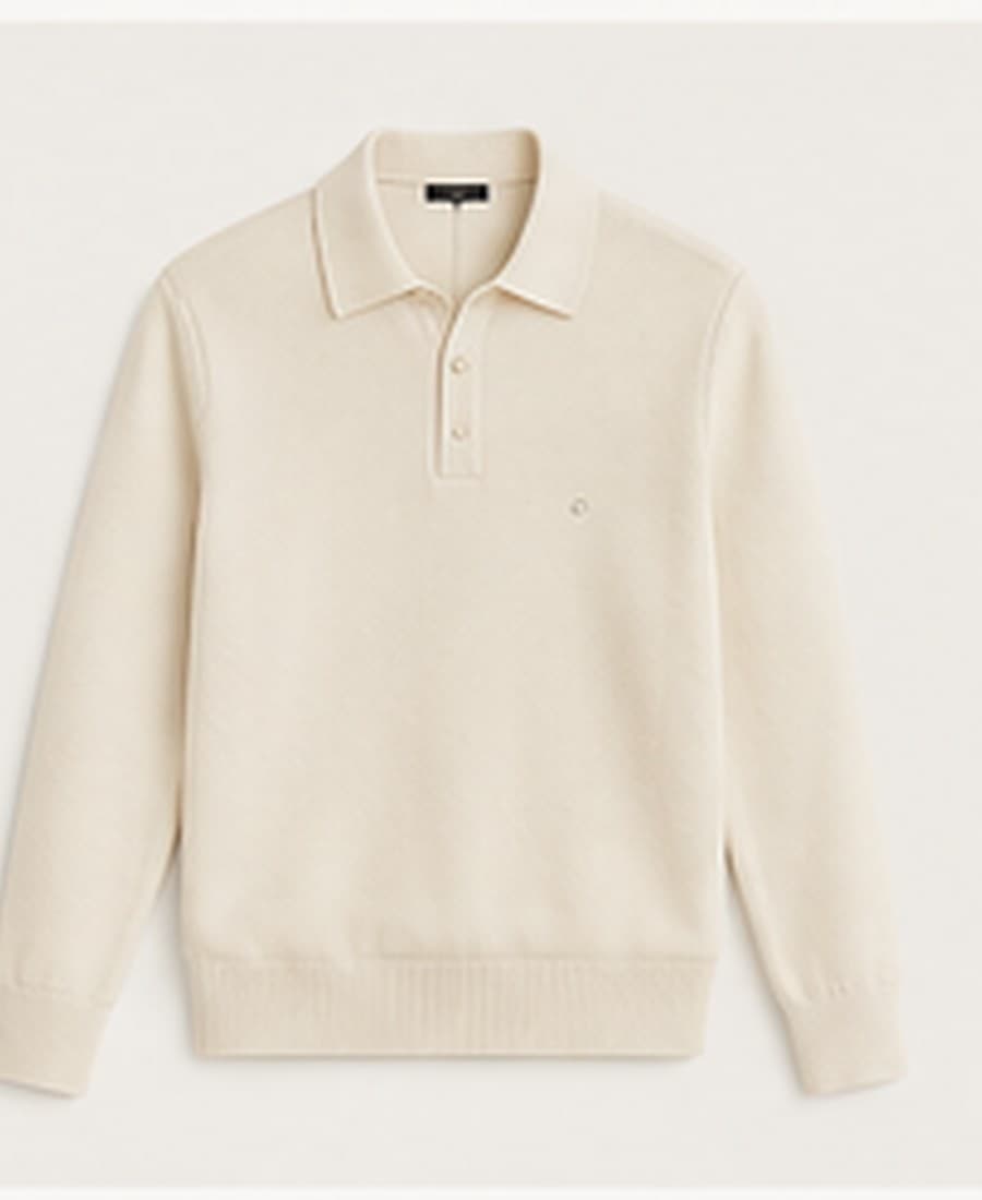 Polo en Maille Douce 1